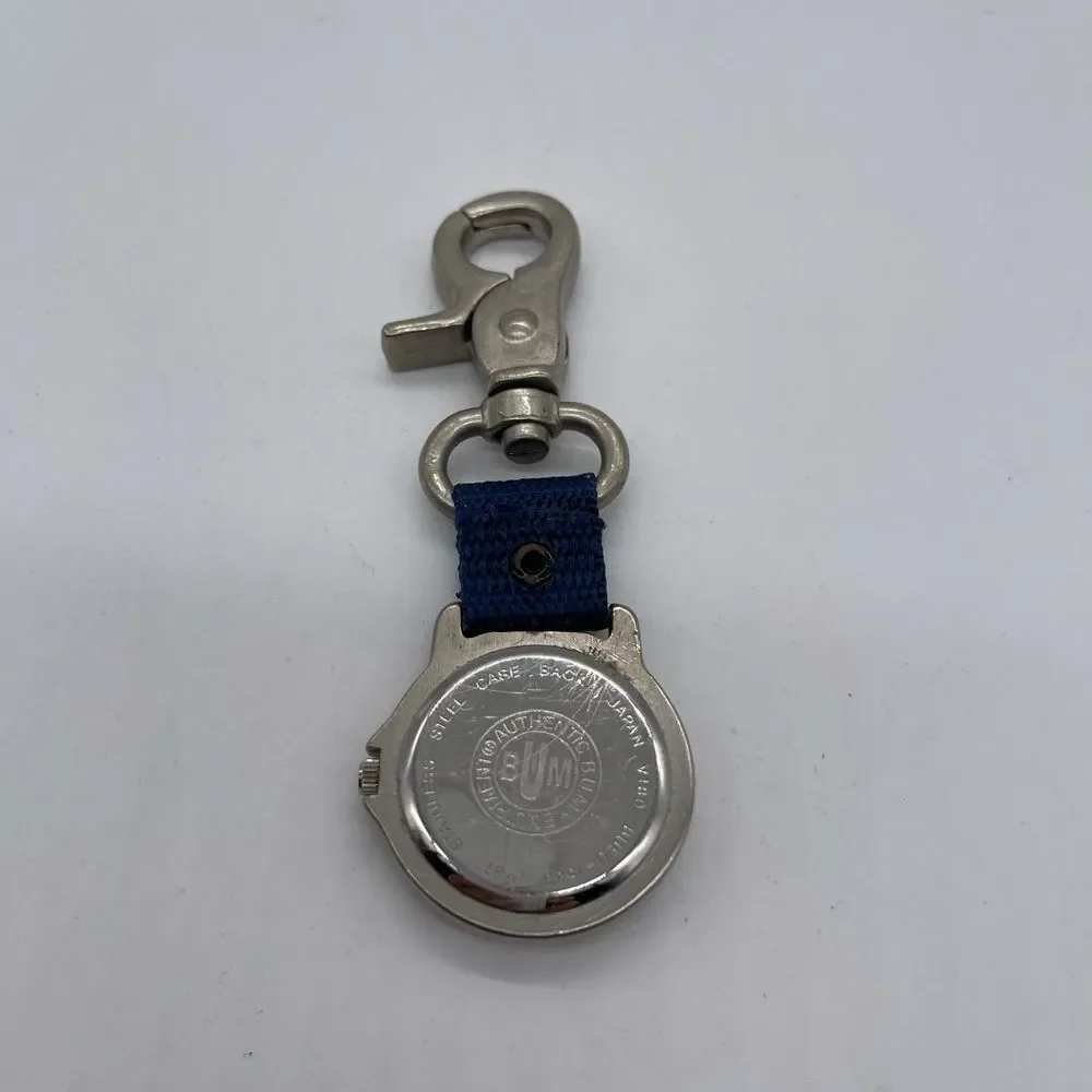 B.U.M Equipment Stainless Steel Clip on Watch